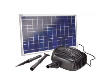 Solární fontána pro zahradní jezírka - Esotec Garda 2480 l/h_1
