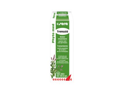 Přípravek proti kožním nemocím ryb - Tremazid 100ml