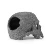 Grafitová lebka  - Dekorace do akvária Happet R183_2