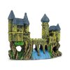 6043 1 zamek s mostem pres reku dekorace do akvaria