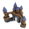 6046 1 hrad na skalach dekorace do akvaria