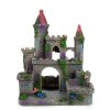 7410 4 zastaraly hrad dekorace do akvaria