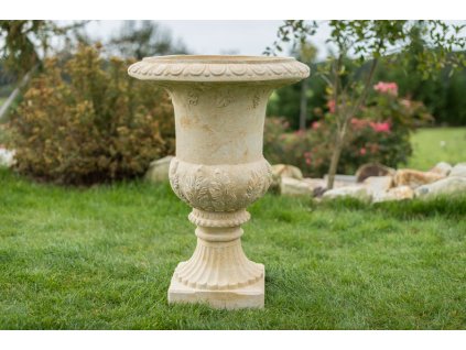 zahradni vázy Váza kalich s reliéfem zahradni dekorace 70 kg 11
