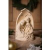 Vánoční betlém - svatá Marie, svatý Josef, Ježíšek, kamenný, výška 27cm, pískovec