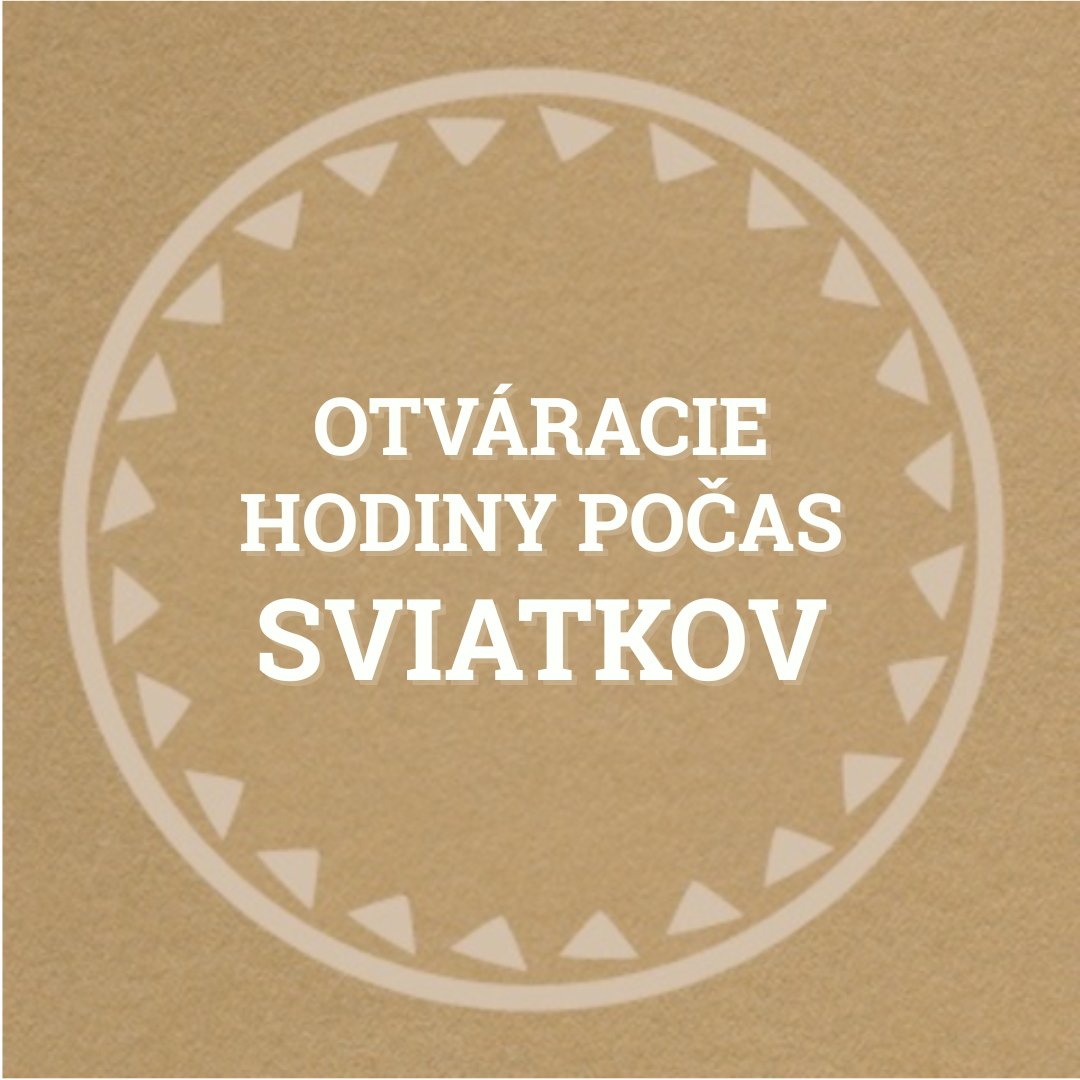 Otváracie hodiny počas sviatkov