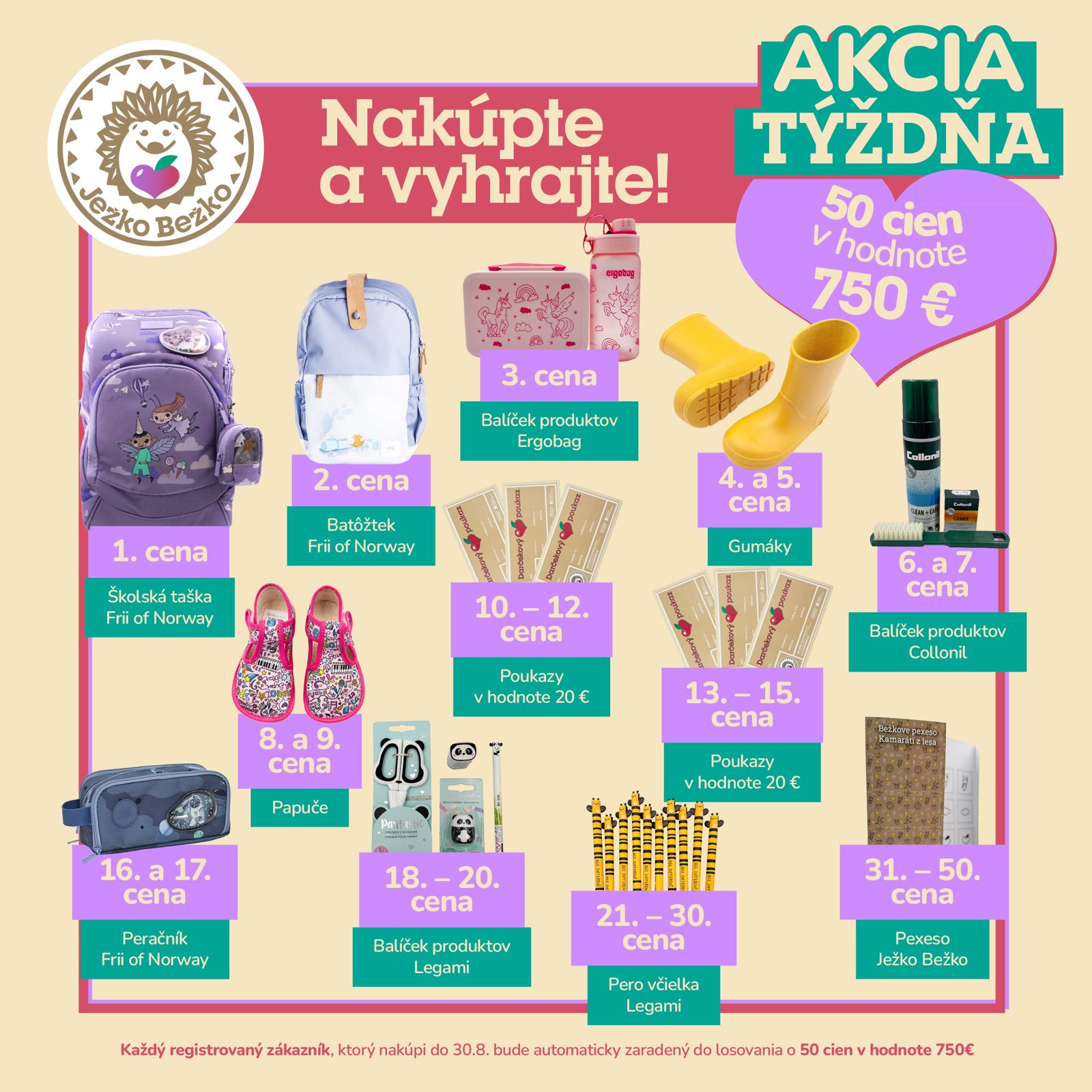 Nakúpte a vyhrajte
