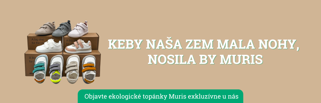 detské barefoot topánky Muris