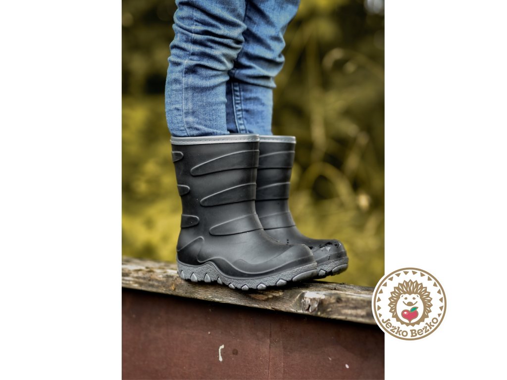 MIKK-LINE THERMO BOOT NEW - BLACK | Ježko Bežko