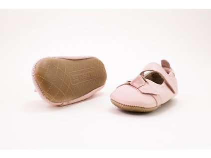 OLD SOLES PREWALKERS BOW CHIQUE POWDER PINK (Veľkosť 24)