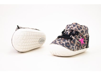 OLD SOLES CHAMPSTER PAVE - KITTEN/BLACK/FUCHSIA FOIL (Veľkosť 25)