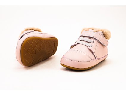 OLD SOLES PREWALKERS MOUNTAIN BUB ZATEPLENÉ - POWDER PINK (Veľkosť 19)