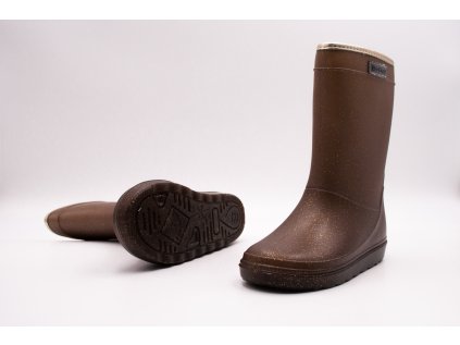 ENFANT THERMAL BOOTS - GLITTER COFFEE BEAN