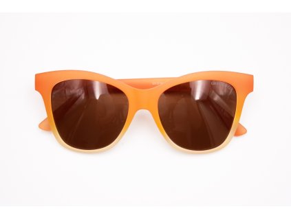 GRECH & CO. POLARIZOVANÉ SLNEČNÉ OKULIARE ICONIC WAYFARER TEEN+ - SIENNA OMBRE