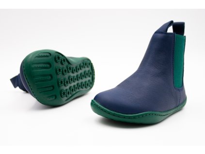 CAMPER PEU SELLA YARD MENTACO CHELSEA BOOTS - BLUE/GREEN