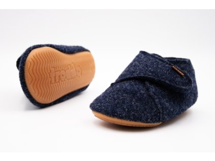 FRODDO PREWALKERS WOOLY - DARK BLUE