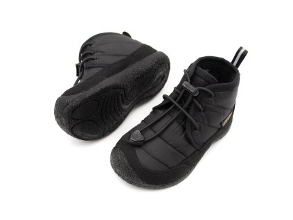 DETSKÉ OUTDOOR TOPÁNKY KEEN HOWSER II CHUKKA WP - BLACK
