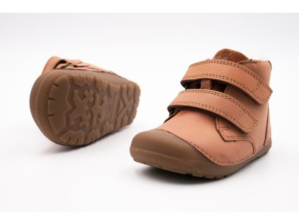 BUNDGAARD PETIT MID WINTER STRAP - COGNAC