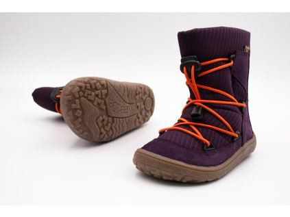 FRODDO BAREFOOT TEX TRACK WOOL GRIP NEW - PURPLE