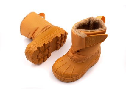 DETSKÉ SNEHULE IGOR SHOES NEU - MUSTARD