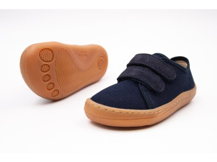 FRODDO BAREFOOT PLÁTENKY CANVAS - DARK BLUE