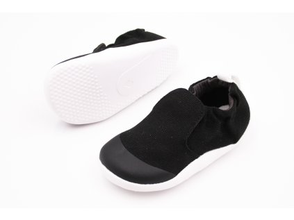 DETSKÉ BAREFOOT PLÁTENKY BOBUX XPLORER SCAMP - ORGANIC BLACK