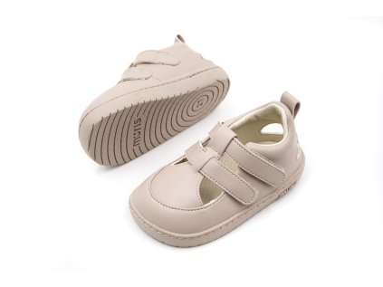 DETSKÉ BAREFOOT SANDÁLKY MURIS FIJI - TAUPE