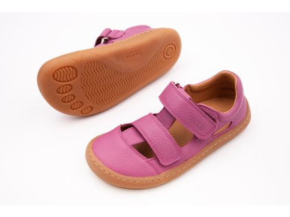 DETSKÉ BAREFOOT SANDÁLKY FRODDO SANDAL - FUXIA