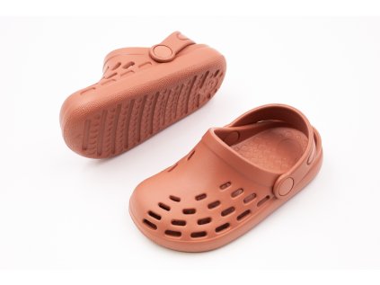 DETSKÉ GUMENÉ SANDÁLE IGOR SHOES SPORT - TERRACOTA