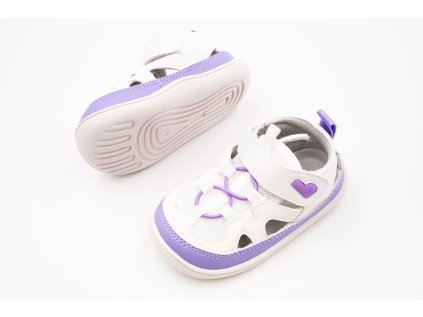 DETSKÉ BAREFOOT SANDÁLKY LITTLE BLUE LAMB BABY - CYCLONE PURPLE