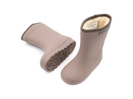 DETSKÉ ZATEPLENÉ GUMÁKY ENFANT THERMO BOOTS - PINE BARK