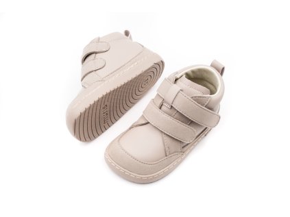 DETSKÉ BAREFOOT TOPÁNKY MURIS SINTRA MINI - TAUPE