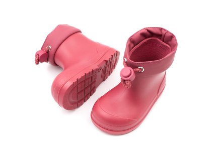 NÍZKE DETSKÉ BAREFOOT GUMÁKY IGOR SHOES MENDI - FRAMBUESA