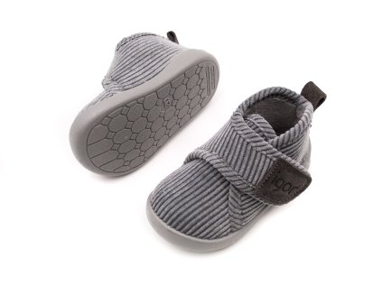 DETSKÉ BAREFOOT PAPUČE IGOR SHOES HOMIE - GRIS