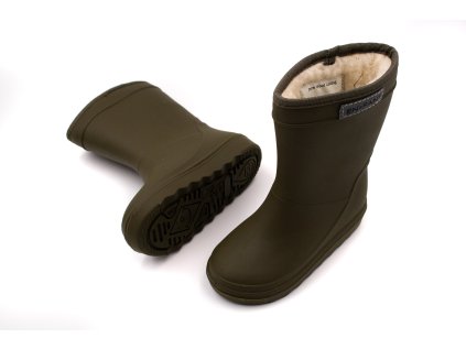 DETSKÉ ZATEPLENÉ GUMÁKY ENFANT THERMO BOOTS - IVY GREEN