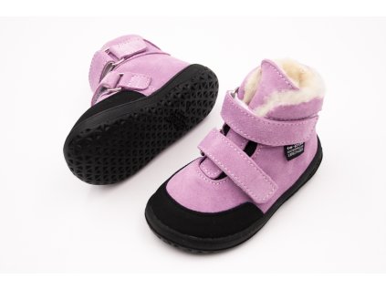 DETSKÉ BAREFOOT ZIMNÉ TOPÁNKY JONAP JERRY - ORCHID