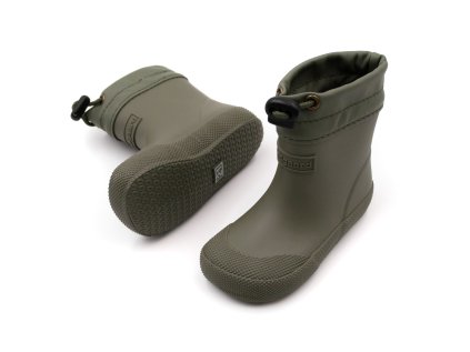 DETSKÉ BAREFOOT GUMÁKY BUNDGAARD COVER - ARMY