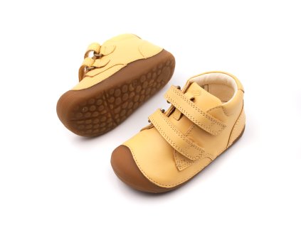 DETSKÉ BAREFOOT TOPÁNKY BUNDGAARD PETIT - YELLOW
