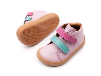 DETSKÉ BAREFOOT TOPÁNKY FRODDO FIRST STEP - PINK