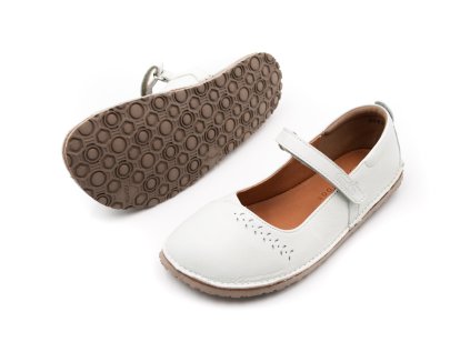 BAREFOOT BALERÍNKY FRODDO FLEXY MARY - WHITE