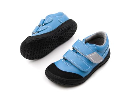 DETSKÉ BAREFOOT TOPÁNKY JONAP B22 SLIM - SVETLO MODRÉ