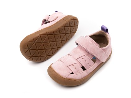 DETSKÉ BAREFOOT SANDÁLE ACEBOS MIELE - KITY