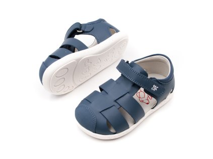 DETSKÉ BAREFOOT SANDÁLKY GARVALÍN SAUVAGE - PETROL