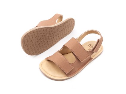 DETSKÉ BAREFOOT SANDÁLE MURIS RIO JUNIOR - DUSTY PINK