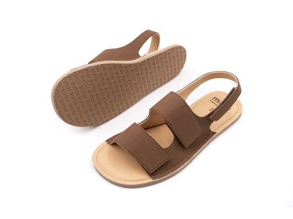 BAREFOOT SANDÁLE MURIS RIO ADULT - BARK BROWN