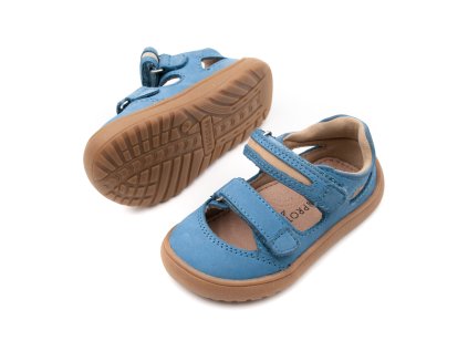 DETSKÉ BAREFOOT SANDÁLE PROTETIKA NERY - BLUE