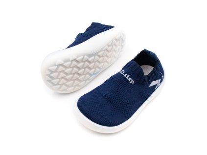 DETSKÉ BAREFOOT SIEŤOVANÉ TENISKY D.D.STEP 093 - ROYAL BLUE