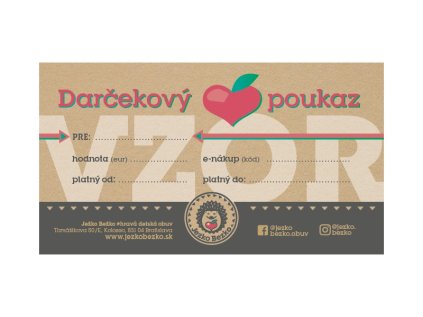 6924 darcekova poukazka 20 eur