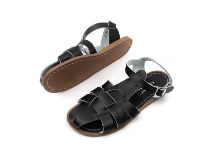 DÁMSKE SANDÁLE SALT-WATER SANDALS SHARK - BLACK