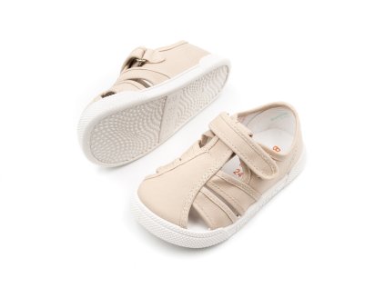 DETSKÉ BAREFOOT SANDÁLKY CRIO'S MANGO - BEIGE
