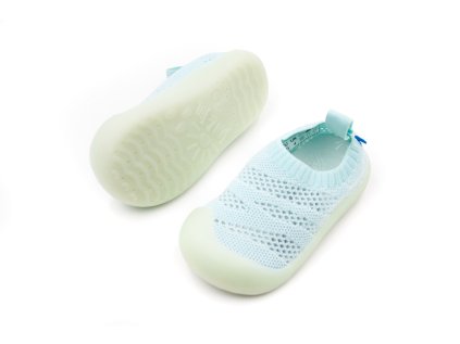 DETSKÉ SIEŤOVANÉ TENISKY JAN&JUL JELLY JUMPER - MINT